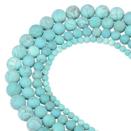 Polish Round Matte Frosted Tiger Eye Turquoises Agates Natural Stone Beads Amazonite Loose Beads for Bracelet Jewelry Making