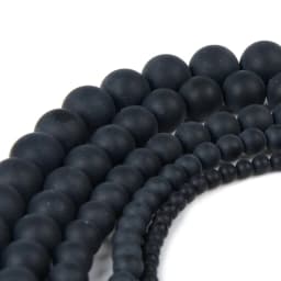 Polish Round Matte Frosted Tiger Eye Turquoises Agates Natural Stone Beads Amazonite Loose Beads for Bracelet Jewelry Making