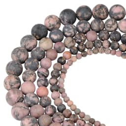 Polish Round Matte Frosted Tiger Eye Turquoises Agates Natural Stone Beads Amazonite Loose Beads for Bracelet Jewelry Making