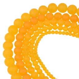 Polish Round Matte Frosted Tiger Eye Turquoises Agates Natural Stone Beads Amazonite Loose Beads for Bracelet Jewelry Making