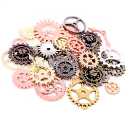 GearsSmall Size 8-25mm Mix Alloy Mechanical Steampunk Cogs & Gears Diy Accessories