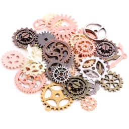 GearsSmall Size 8-25mm Mix Alloy Mechanical Steampunk Cogs & Gears Diy Accessories
