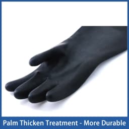14"-22" Heavy Duty Chemical Resistant Rubber Gloves Acid Oil Resistant Latex Gloves For Home Industry Work Safety Gloves