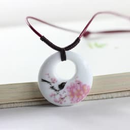 women's ceramics fashion necklaces & pendants wholesale jewelry  for women woman lady Dropshipping #1119