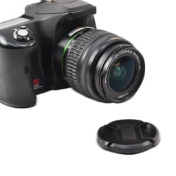 Camera Lens Cap Protection Cover 52MM 55MM 58MM 62MM 67MM 72MM 77MM 82MM Anti-lost Rope for Canon Nikon Sony Accessories