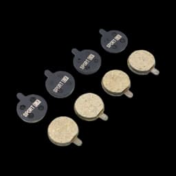 Bicycle Disc Brake Pads for ZOOM5 ZOOM DB Series ZOOM ONE Caliper, 4 Pairs, Sport EX Class, Resin