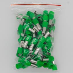 E16-12 Tube Insulating Insulated Terminals 16MM2 Cable Wire Connector Insulating Crimp Terminal 100PCS/Pack Connector E-