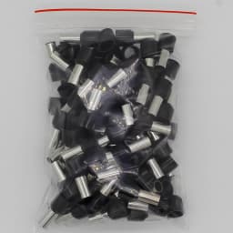 E16-12 Tube Insulating Insulated Terminals 16MM2 Cable Wire Connector Insulating Crimp Terminal 100PCS/Pack Connector E-