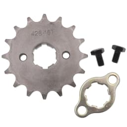 Front Engine 428# 10T 11T 12T 13T 14T 15T 16T 17T 18T 19T Teeth 17mm 20mm Chain Sprocket With Retainer Plate Locker