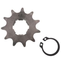 Front Engine 428# 10T 11T 12T 13T 14T 15T 16T 17T 18T 19T Teeth 17mm 20mm Chain Sprocket With Retainer Plate Locker