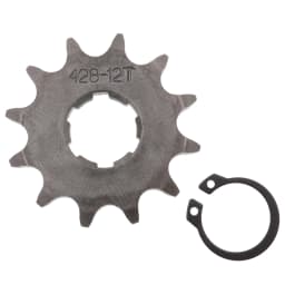 Front Engine 428# 10T 11T 12T 13T 14T 15T 16T 17T 18T 19T Teeth 17mm 20mm Chain Sprocket With Retainer Plate Locker
