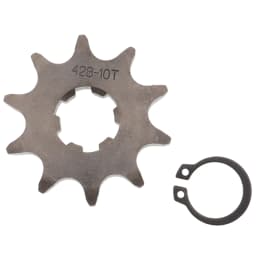 Front Engine 428# 10T 11T 12T 13T 14T 15T 16T 17T 18T 19T Teeth 17mm 20mm Chain Sprocket With Retainer Plate Locker