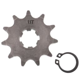 Front Engine 428# 10T 11T 12T 13T 14T 15T 16T 17T 18T 19T Teeth 17mm 20mm Chain Sprocket With Retainer Plate Locker