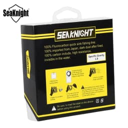 SeaKnight 50M 100M 100% Japan Material 3-100LB Fluorocarbon Fishing Lines Carbon Fiber Leader Fly Line Fast Sinking Carp Fishing