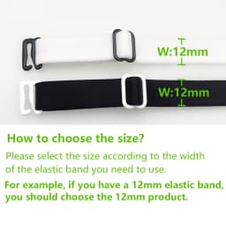 Wholesale 20 Pieces / Lot Various Sizes of Bra Hooks Bra DIY Accessories 5 Color