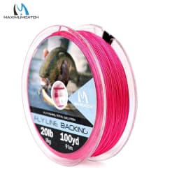Maximumcatch Backing Fly Line 100/300Yards 20/30LB Multi Color Backing Line Braided Fly Fishing Line