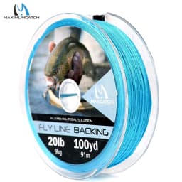 Maximumcatch Backing Fly Line 100/300Yards 20/30LB Multi Color Backing Line Braided Fly Fishing Line