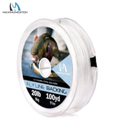 Maximumcatch Backing Fly Line 100/300Yards 20/30LB Multi Color Backing Line Braided Fly Fishing Line