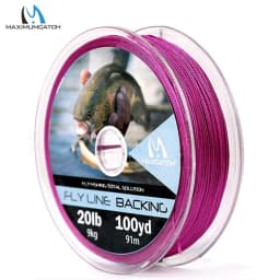 Maximumcatch Backing Fly Line 100/300Yards 20/30LB Multi Color Backing Line Braided Fly Fishing Line