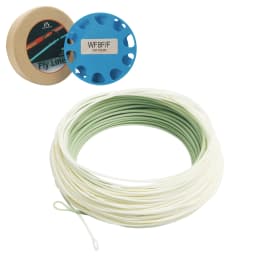 Maximumcatch Outbound Short Fly Fishing Line 6-10wt 100FT Weight Forward Saltwater Fly Line With 2 Welded Loops