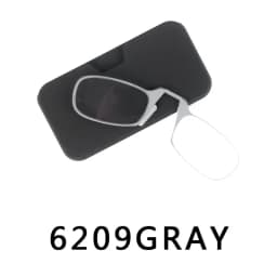 Nose Clip Reading Glasses Man High Quality Men Portable Foam Nose Glasses for Seniors Transparent Eyeglasses with Case