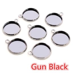 8 10 12 14 16 18 20 25 mm Round Cabochon Base Tray Bezels Blank Setting Supplies For Jewelry Making Findings Bracelet Pendant