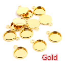 8 10 12 14 16 18 20 25 mm Round Cabochon Base Tray Bezels Blank Setting Supplies For Jewelry Making Findings Bracelet Pendant