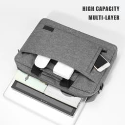 Laptop Bag Sleeve Case Shoulder Handbag For M3 M4 14 15 15.6 17 Inch Macbook Air Pro 13.3 Huawei Asus Dell Notebook Briefcases