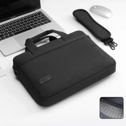Laptop Bag Sleeve Case Shoulder Handbag For M3 M4 14 15 15.6 17 Inch Macbook Air Pro 13.3 Huawei Asus Dell Notebook Briefcases