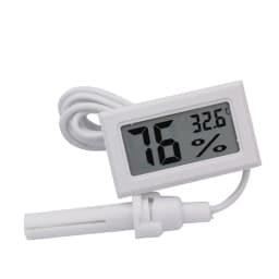 Mini LCD Digital Thermometer Hygrometer Thermostat Indoor Convenient Temperature Sensor Humidity Meter Gauge Instruments Probe