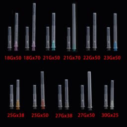 Disposable Blunt Tip Cannula 18G 21G 22G 23G 25G 27G 30G Plain Ends Notched Endo Spinal Syringe Needle