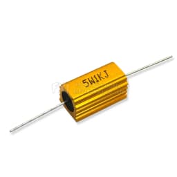 1PCS 10W 25W Aluminum Power Metal Shell Case Wirewound Resistor 0.01 ~ 30K 1 2 3 5 6 8 10 20 100 150 1K 10K ohm Igmopnrq RX24 5W
