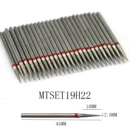 50pc Diamond Nail Drill Cuticle Clean Bit Set Milling Cutter for Manicure Electric Cutter Bits Accessories Dead Skin Remove