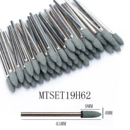 50pc Diamond Nail Drill Cuticle Clean Bit Set Milling Cutter for Manicure Electric Cutter Bits Accessories Dead Skin Remove