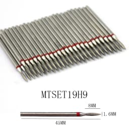 50pc Diamond Nail Drill Cuticle Clean Bit Set Milling Cutter for Manicure Electric Cutter Bits Accessories Dead Skin Remove