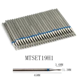 50pc Diamond Nail Drill Cuticle Clean Bit Set Milling Cutter for Manicure Electric Cutter Bits Accessories Dead Skin Remove