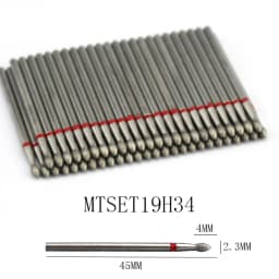 50pc Diamond Nail Drill Cuticle Clean Bit Set Milling Cutter for Manicure Electric Cutter Bits Accessories Dead Skin Remove