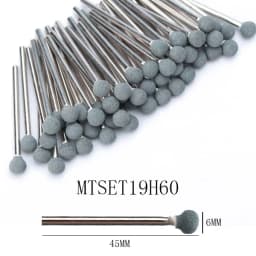 50pc Diamond Nail Drill Cuticle Clean Bit Set Milling Cutter for Manicure Electric Cutter Bits Accessories Dead Skin Remove