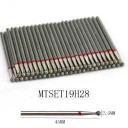 50pc Diamond Nail Drill Cuticle Clean Bit Set Milling Cutter for Manicure Electric Cutter Bits Accessories Dead Skin Remove