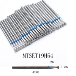 50pc Diamond Nail Drill Cuticle Clean Bit Set Milling Cutter for Manicure Electric Cutter Bits Accessories Dead Skin Remove