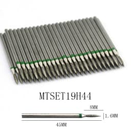 50pc Diamond Nail Drill Cuticle Clean Bit Set Milling Cutter for Manicure Electric Cutter Bits Accessories Dead Skin Remove