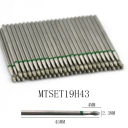 50pc Diamond Nail Drill Cuticle Clean Bit Set Milling Cutter for Manicure Electric Cutter Bits Accessories Dead Skin Remove
