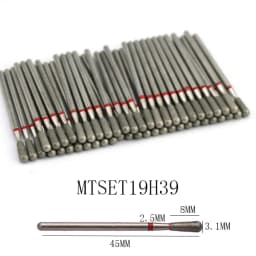 50pc Diamond Nail Drill Cuticle Clean Bit Set Milling Cutter for Manicure Electric Cutter Bits Accessories Dead Skin Remove