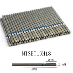 50pc Diamond Nail Drill Cuticle Clean Bit Set Milling Cutter for Manicure Electric Cutter Bits Accessories Dead Skin Remove