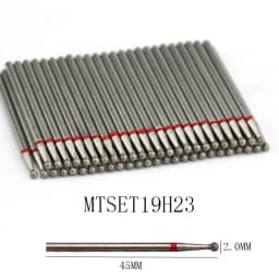 50pc Diamond Nail Drill Cuticle Clean Bit Set Milling Cutter for Manicure Electric Cutter Bits Accessories Dead Skin Remove