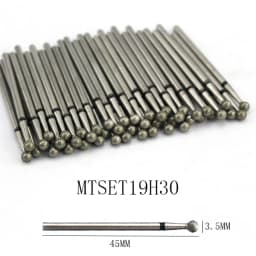 50pc Diamond Nail Drill Cuticle Clean Bit Set Milling Cutter for Manicure Electric Cutter Bits Accessories Dead Skin Remove