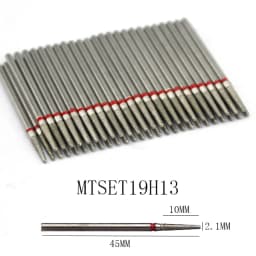 50pc Diamond Nail Drill Cuticle Clean Bit Set Milling Cutter for Manicure Electric Cutter Bits Accessories Dead Skin Remove