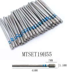 50pc Diamond Nail Drill Cuticle Clean Bit Set Milling Cutter for Manicure Electric Cutter Bits Accessories Dead Skin Remove
