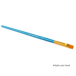 10 Pcs Artists Paint Brush Set Acrylic Watercolor Round Pointed Nylon Tip Hair Multifunction hook line short pointed Pen