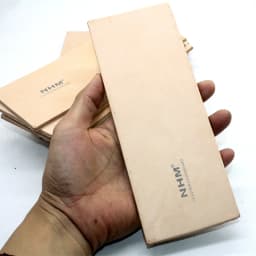 1 Pc【Leather】Knifeboard Polishing Sharpener 2 Side Leather Sharpening Plate